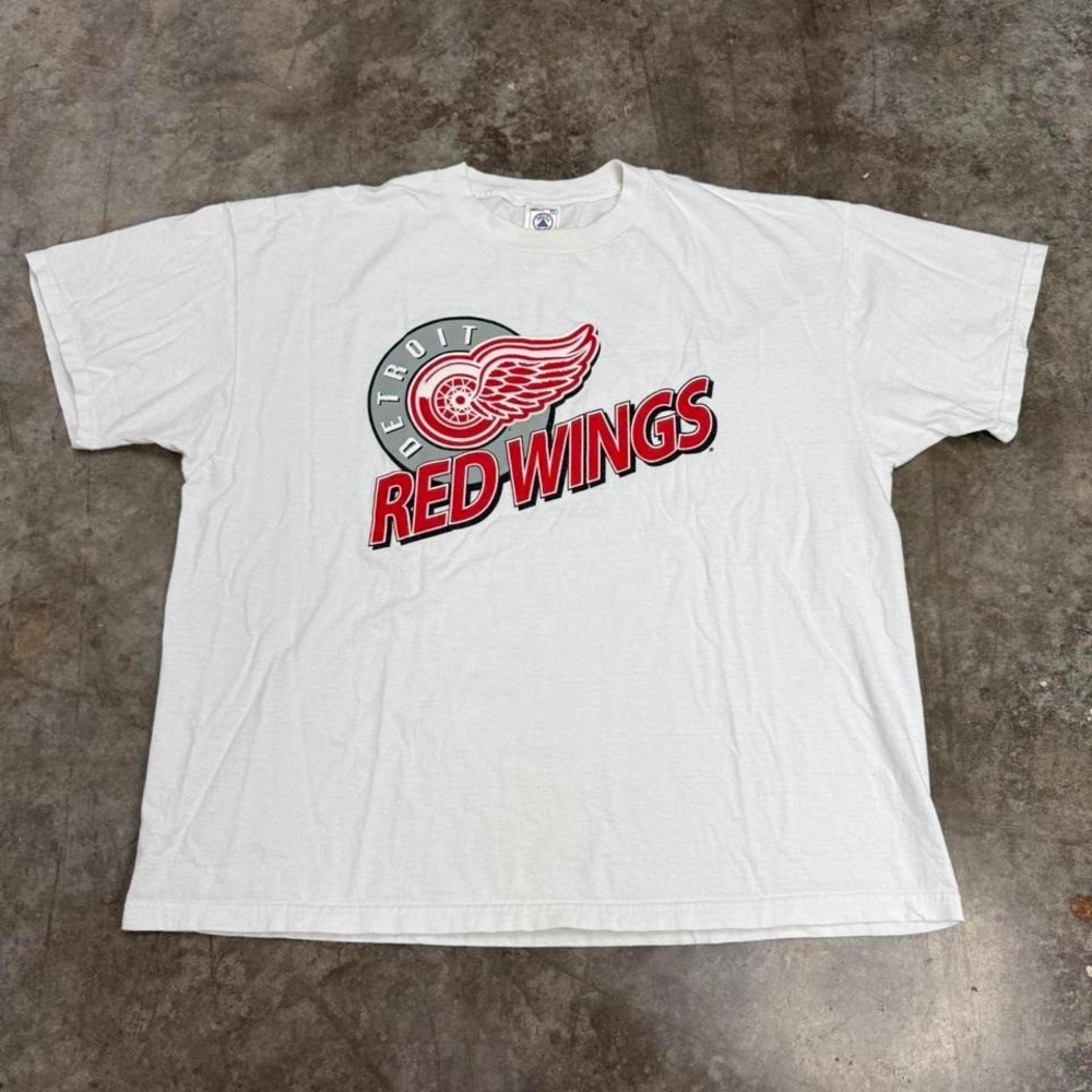 Vintage NHL Detroit Red‎ Wings Graphic Tee Size XXL